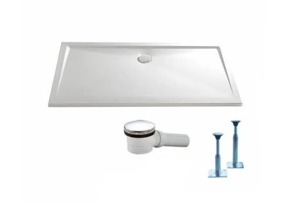 HSK-Marmor-Polymer-Rechteck-Duschwanne-super-flach-weiss-Alternativ